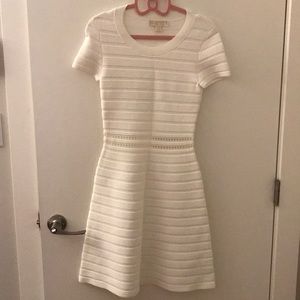 Michael Kors white short sleeve dress